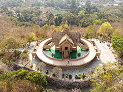 Wat Khao Wan Chainawarat - Dronenaufnahme