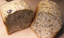 Körnerbrot mit Trockenhefe