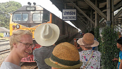 Bahnhof Pak Chong - Gleis 2
